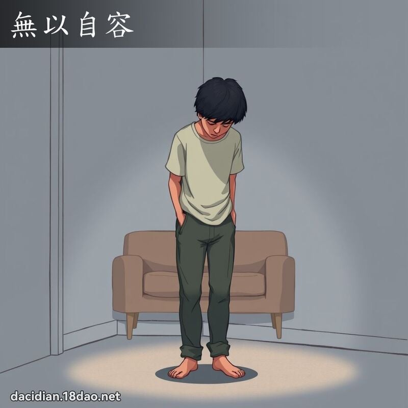 無以自容 - 國語大辭典配圖
