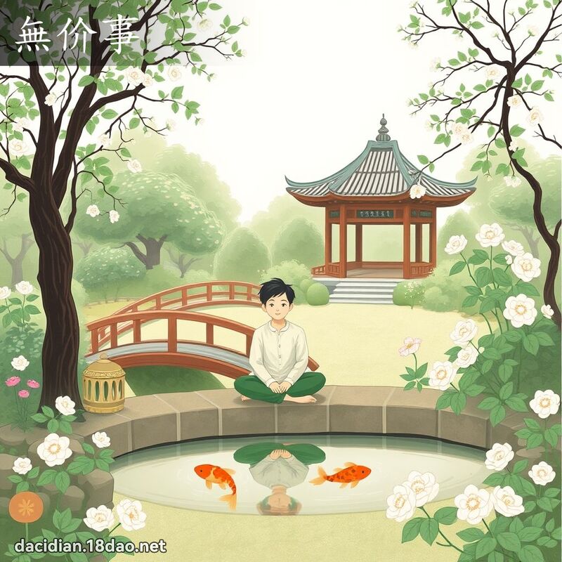 无价事 - 国语大辞典配图