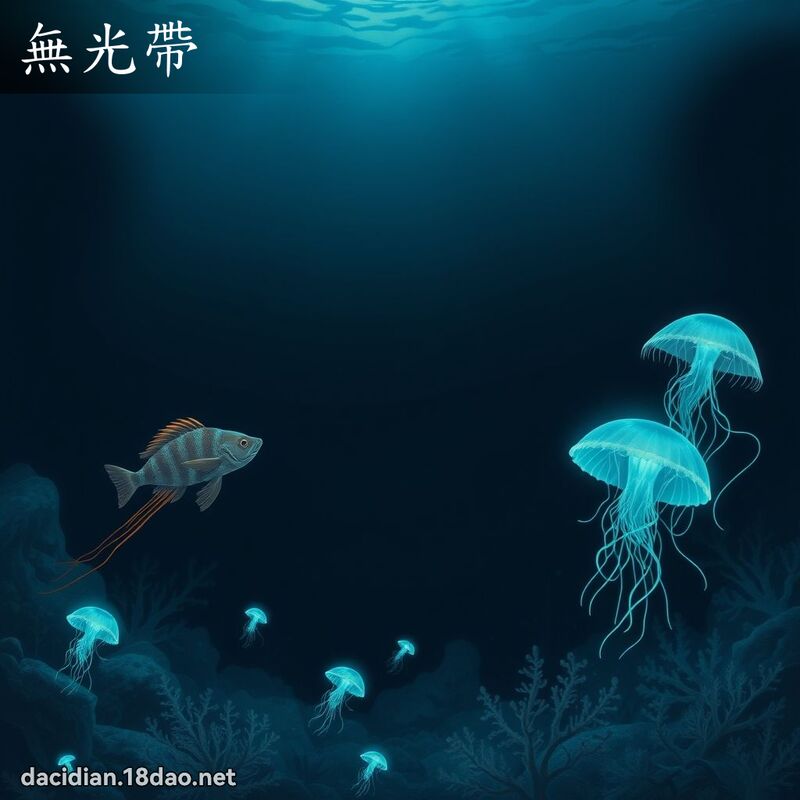 無光帶 - 國語大辭典配圖