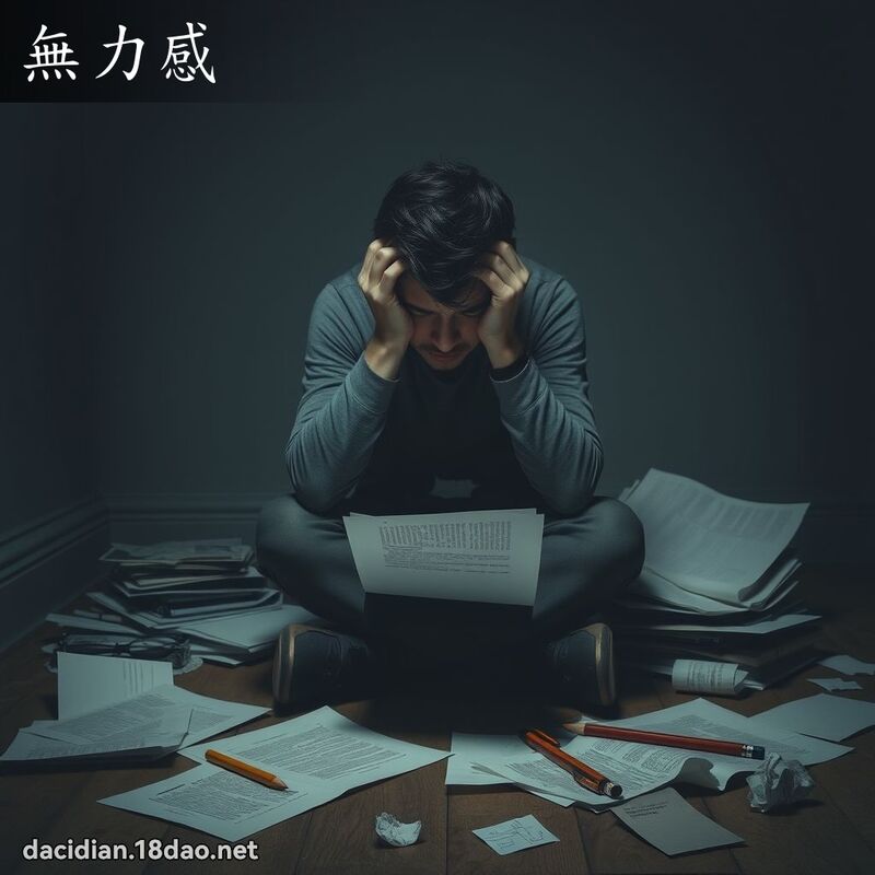 无力感 - 国语大辞典配图
