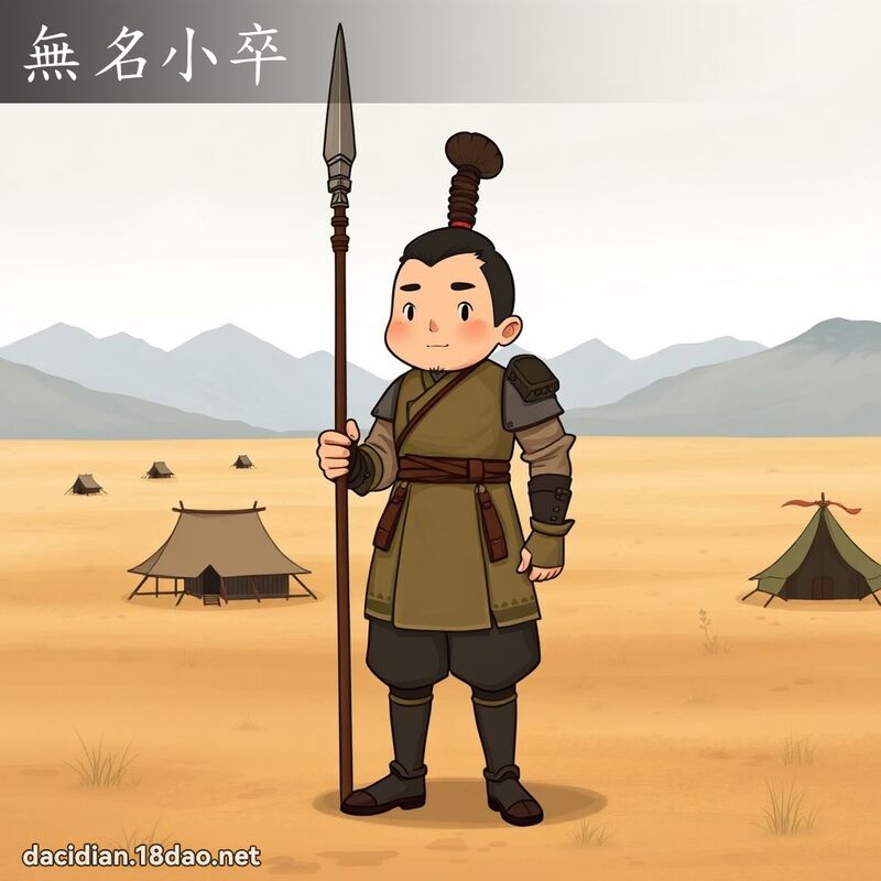 無名小卒 - 國語大辭典配圖