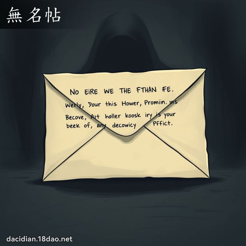 无名帖 - 国语大辞典配图