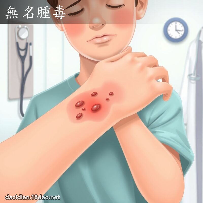 无名肿毒 - 国语大辞典配图