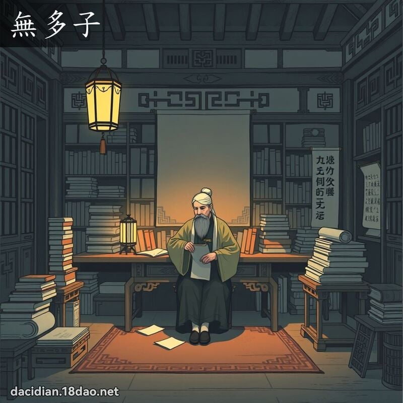 无多子 - 国语大辞典配图