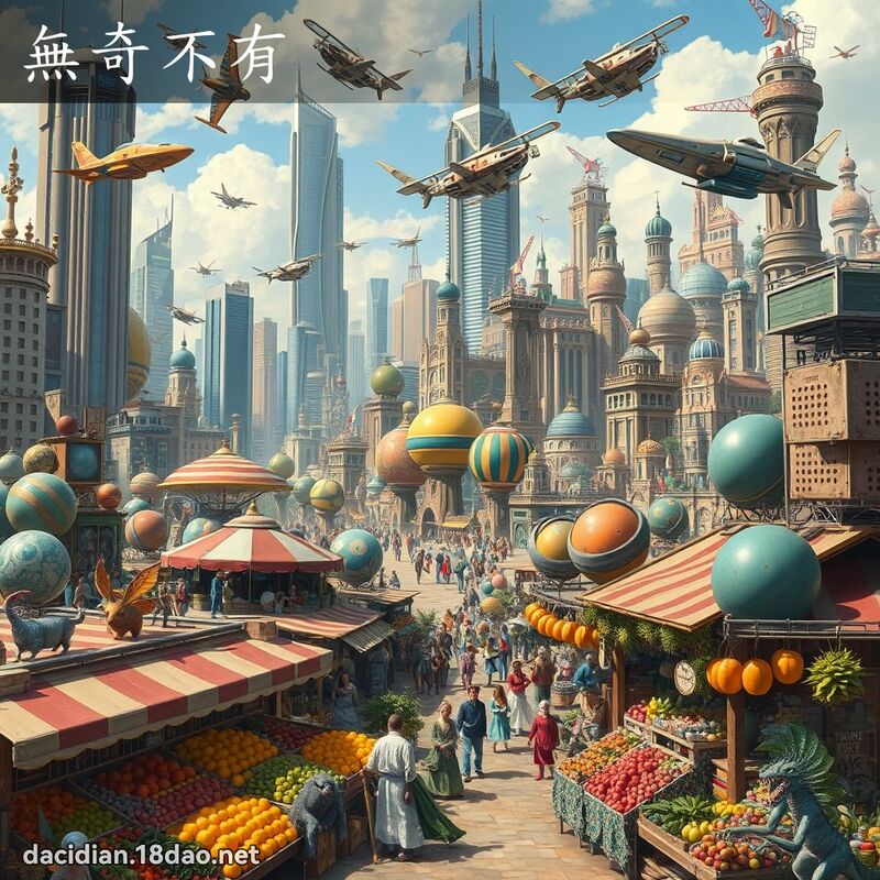 无奇不有 - 国语大辞典配图