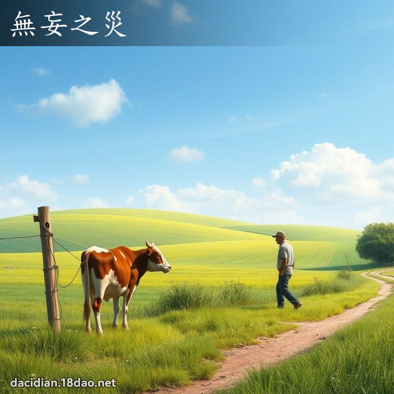 无妄之灾 - 国语大辞典配图