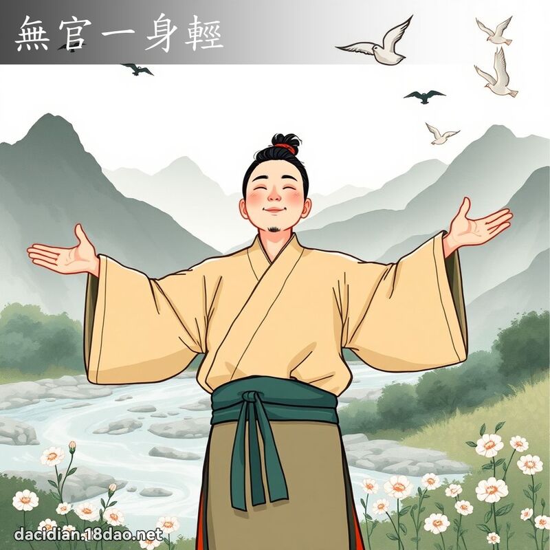 無官一身輕 - 國語大辭典配圖