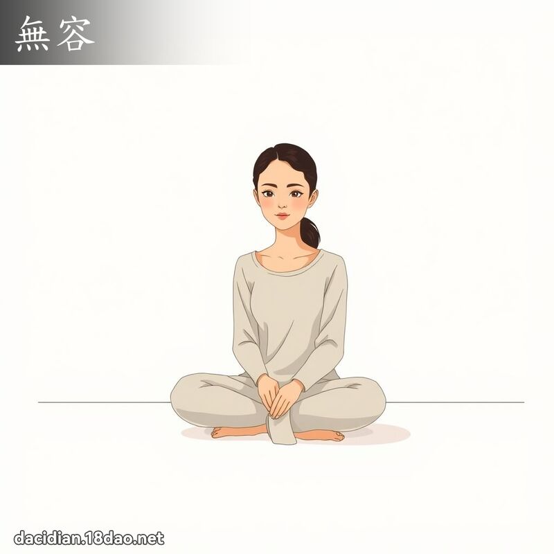無容 - 國語大辭典配圖