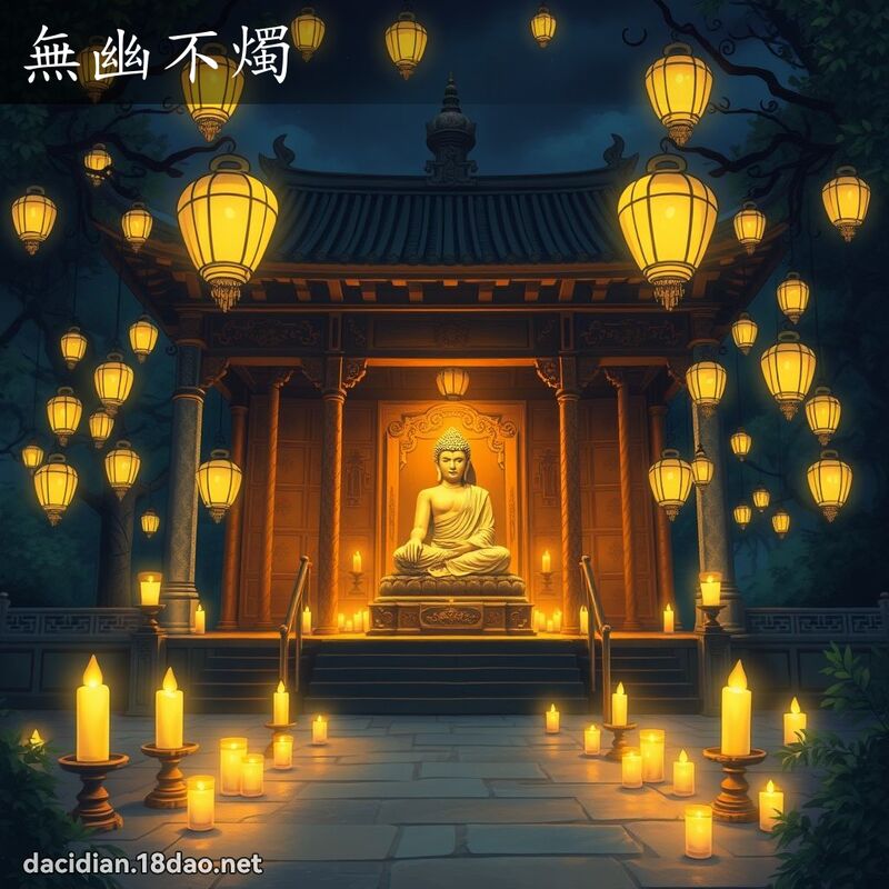 无幽不烛 - 国语大辞典配图