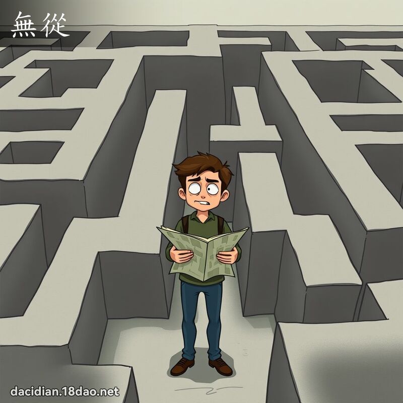 无从 - 国语大辞典配图