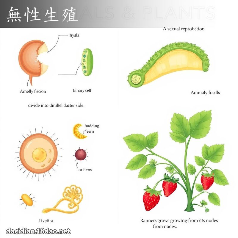 无性生殖 - 国语大辞典配图