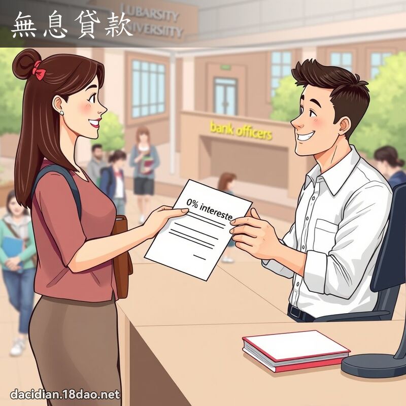 无息贷款 - 国语大辞典配图