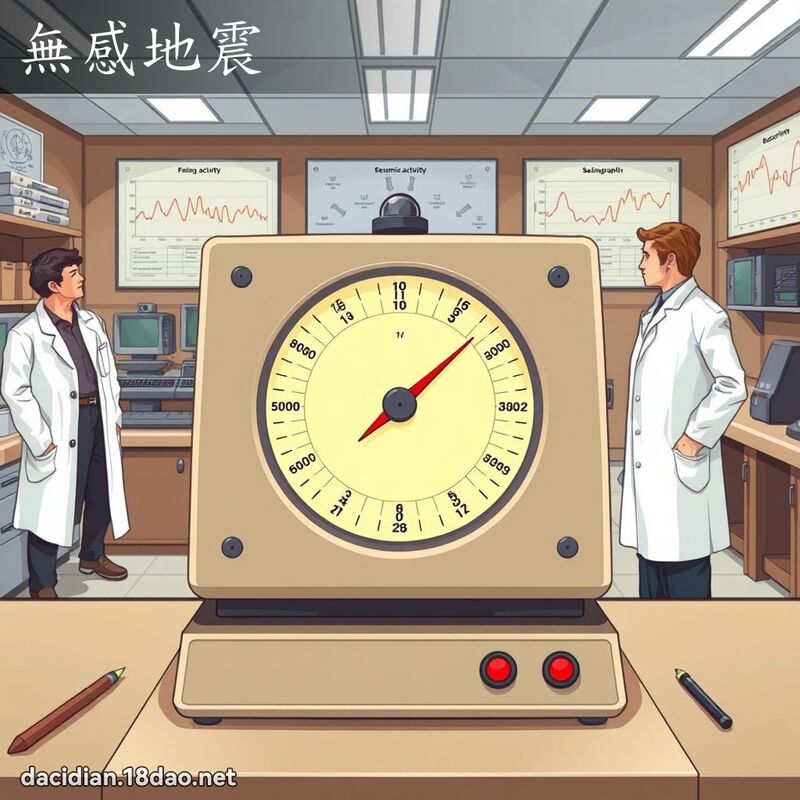 无感地震 - 国语大辞典配图