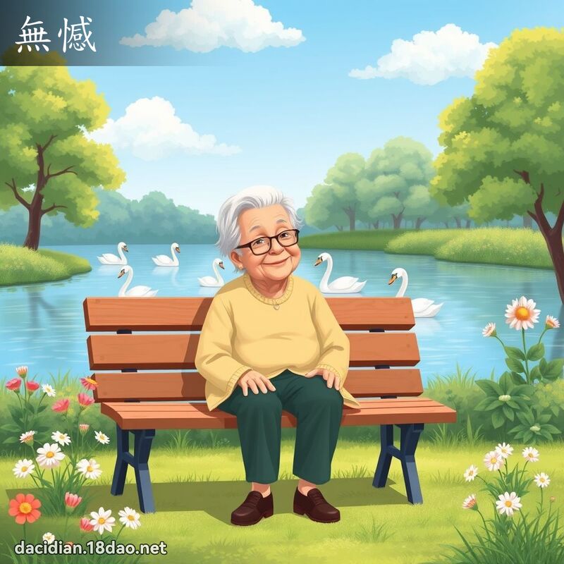 無憾 - 國語大辭典配圖