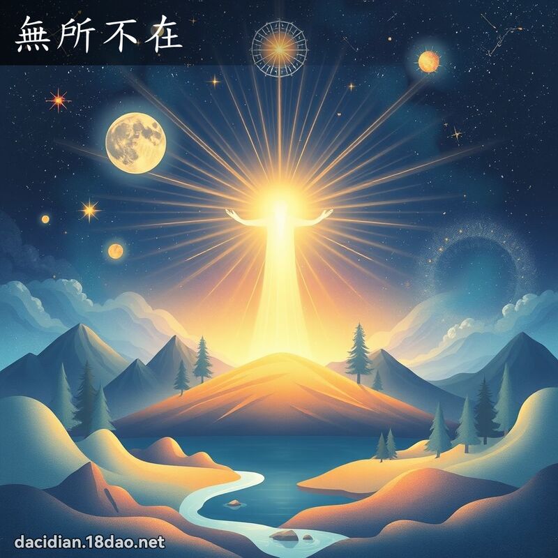 無所不在 - 國語大辭典配圖