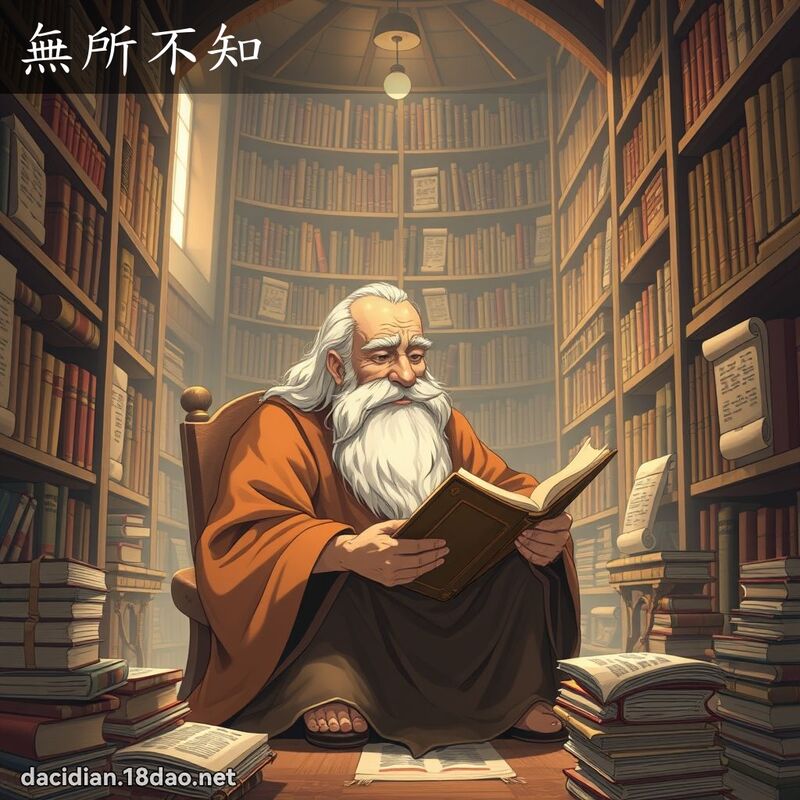 無所不知 - 國語大辭典配圖