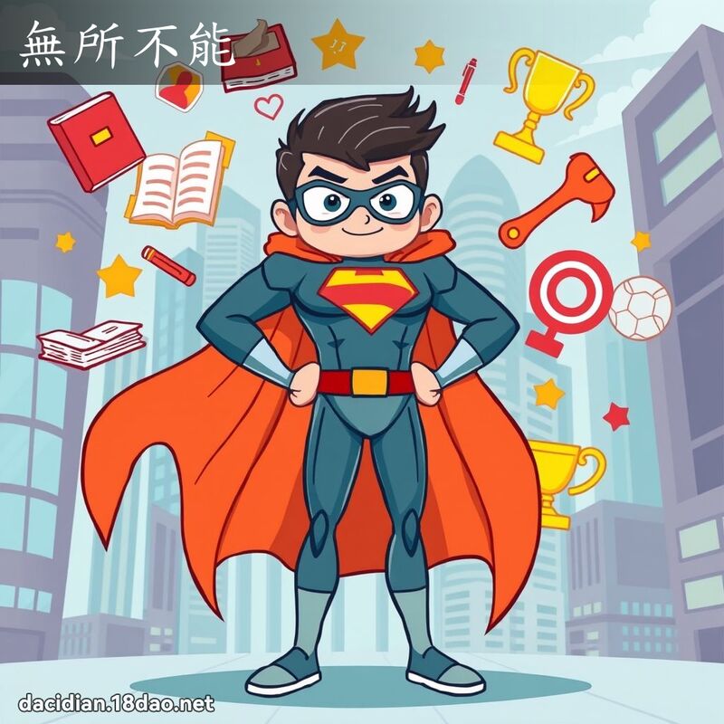 无所不能 - 国语大辞典配图