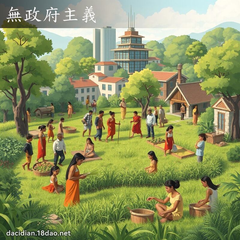 无政府主义 - 国语大辞典配图