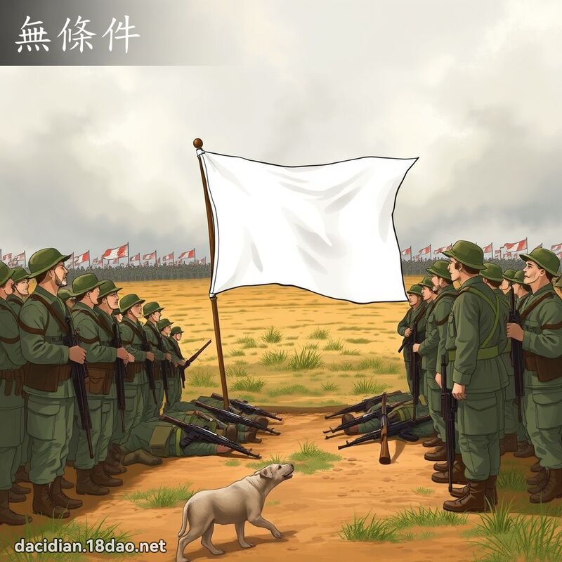無條件 - 國語大辭典配圖