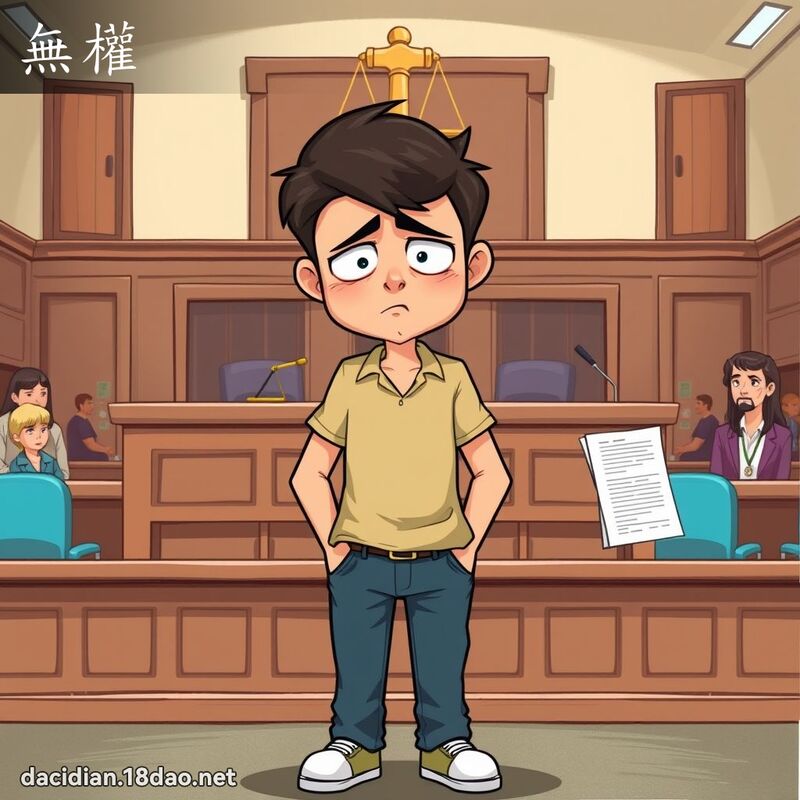 无权 - 国语大辞典配图