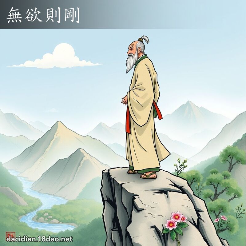 無欲則剛 - 國語大辭典配圖