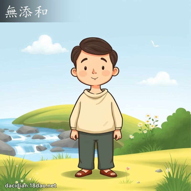 無添和 - 國語大辭典配圖