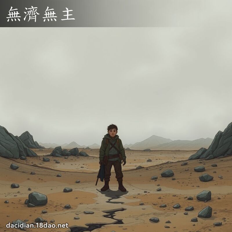 無濟無主 - 國語大辭典配圖