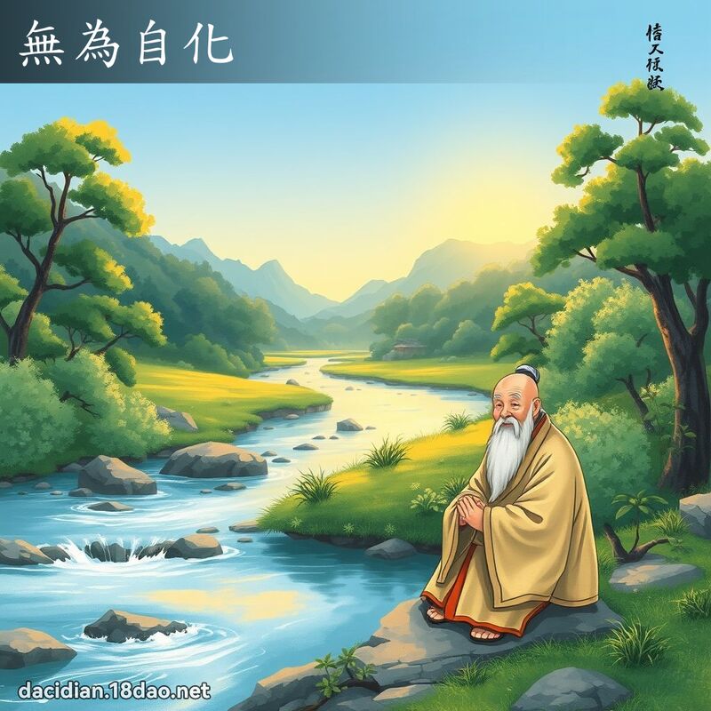 無為自化 - 國語大辭典配圖