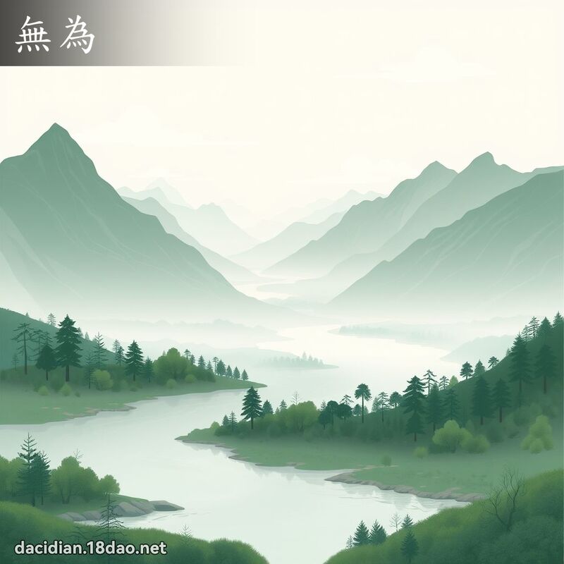 無為 - 國語大辭典配圖