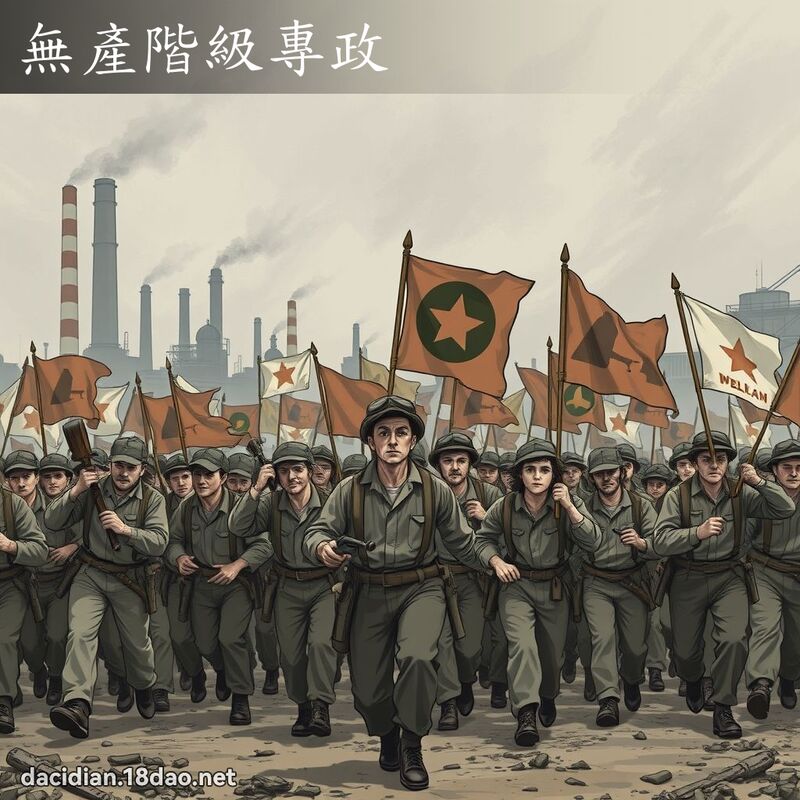 無產階級專政 - 國語大辭典配圖