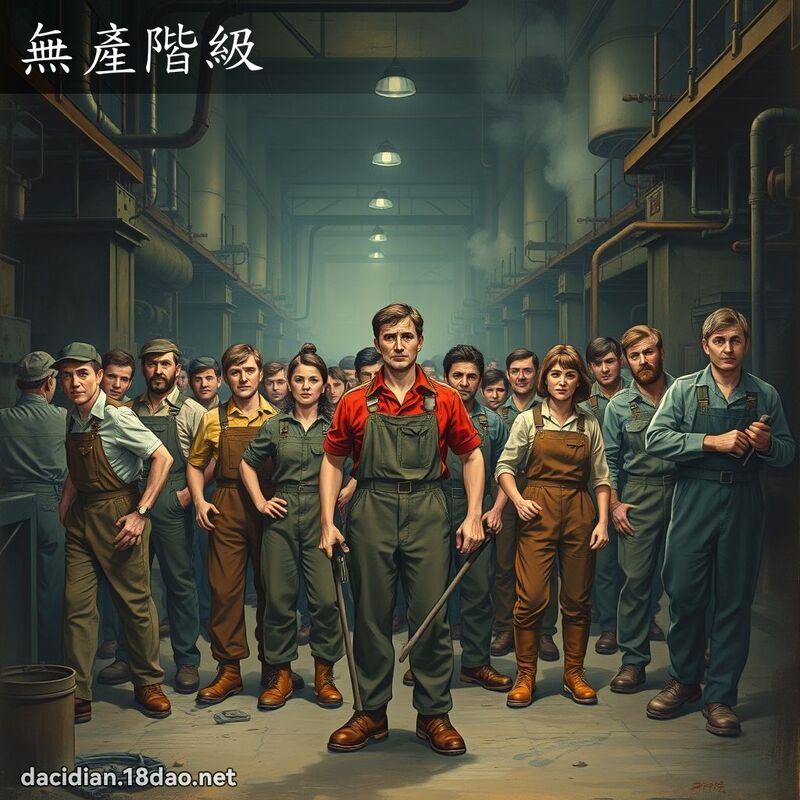 無產階級 - 國語大辭典配圖
