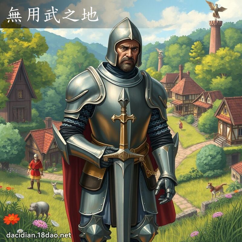无用武之地 - 国语大辞典配图