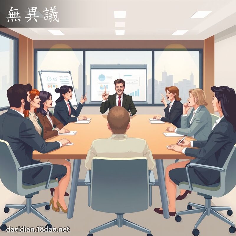 无异议 - 国语大辞典配图