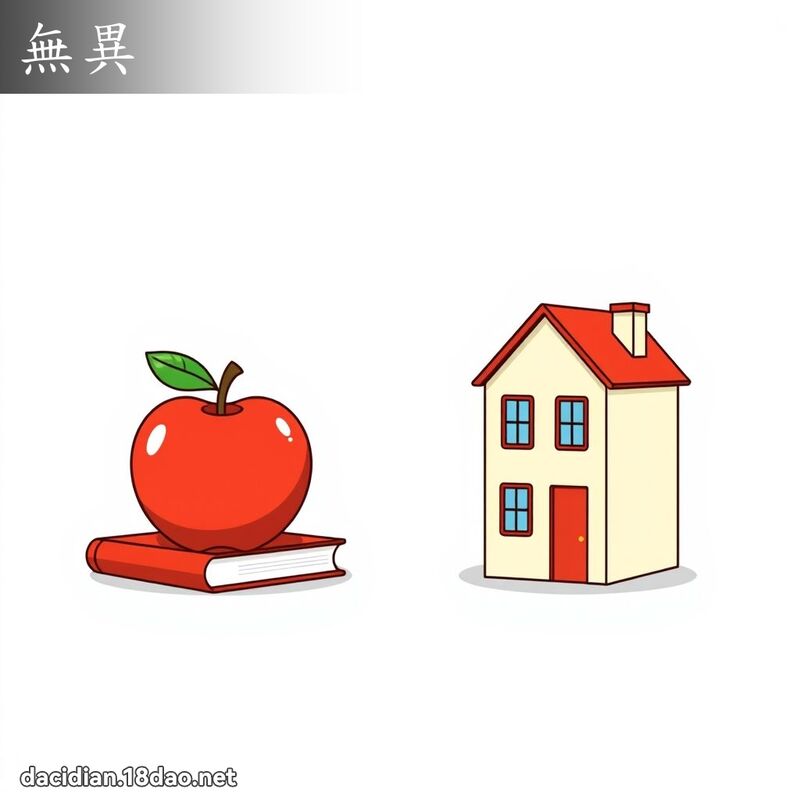 无异 - 国语大辞典配图