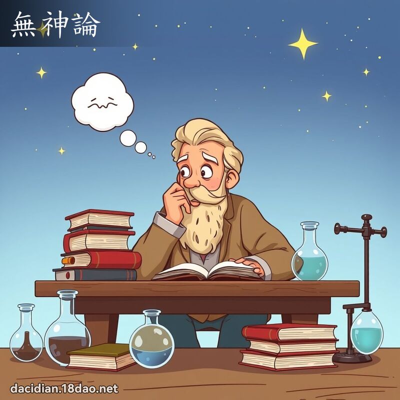 無神論 - 國語大辭典配圖