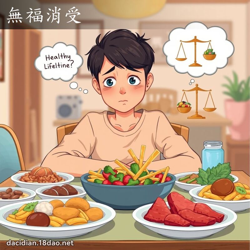 无福消受 - 国语大辞典配图