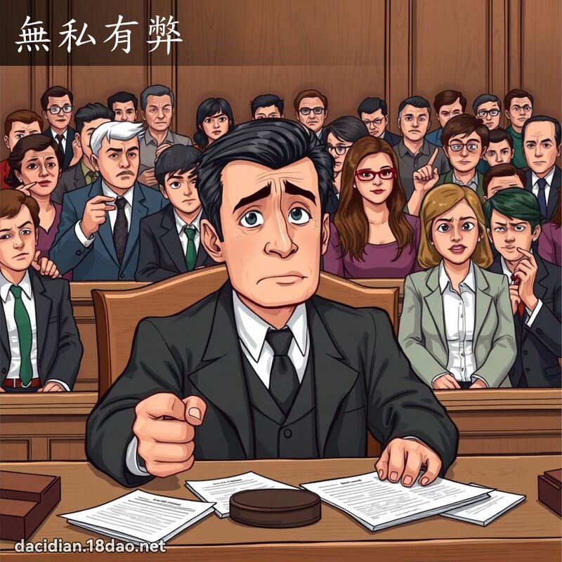 无私有弊 - 国语大辞典配图