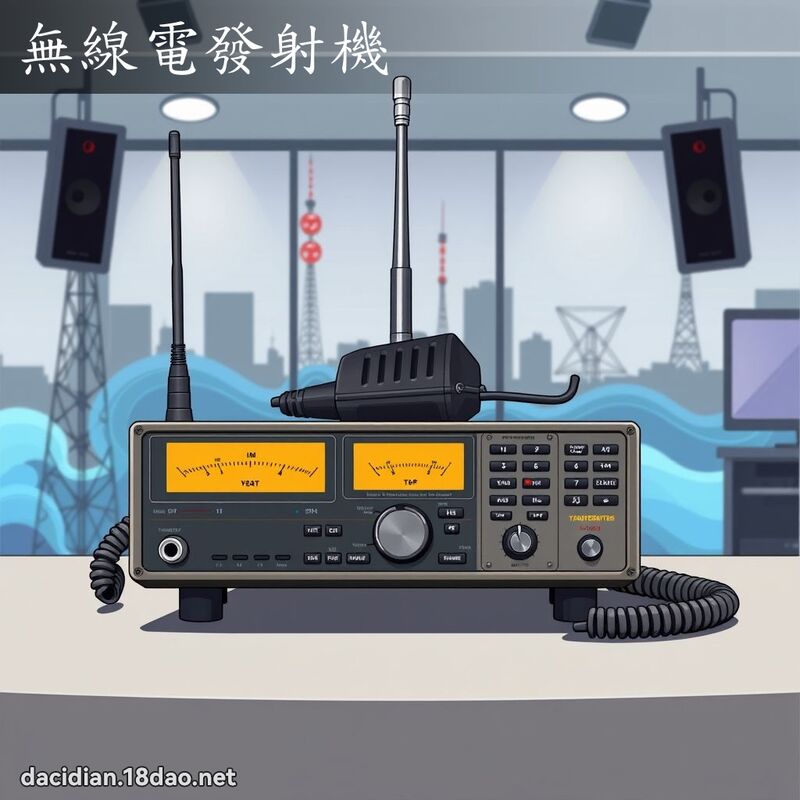 無線電發射機 - 國語大辭典配圖