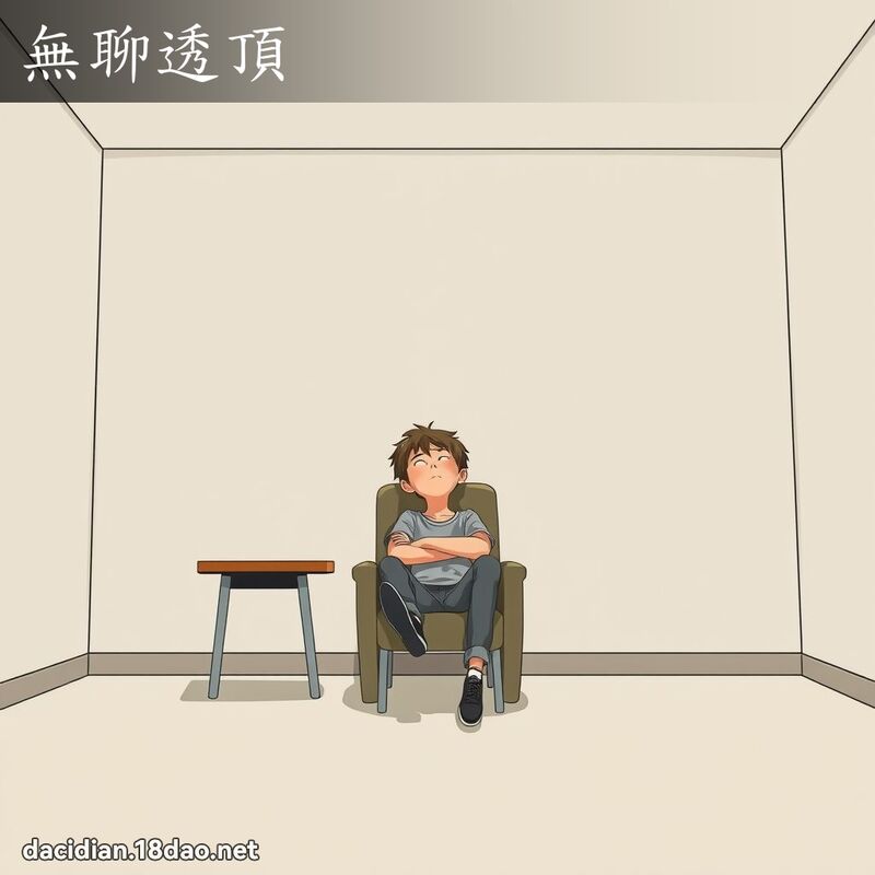 無聊透頂 - 國語大辭典配圖
