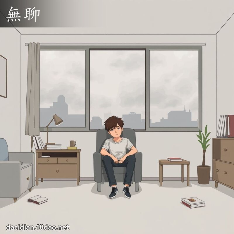 无聊 - 国语大辞典配图