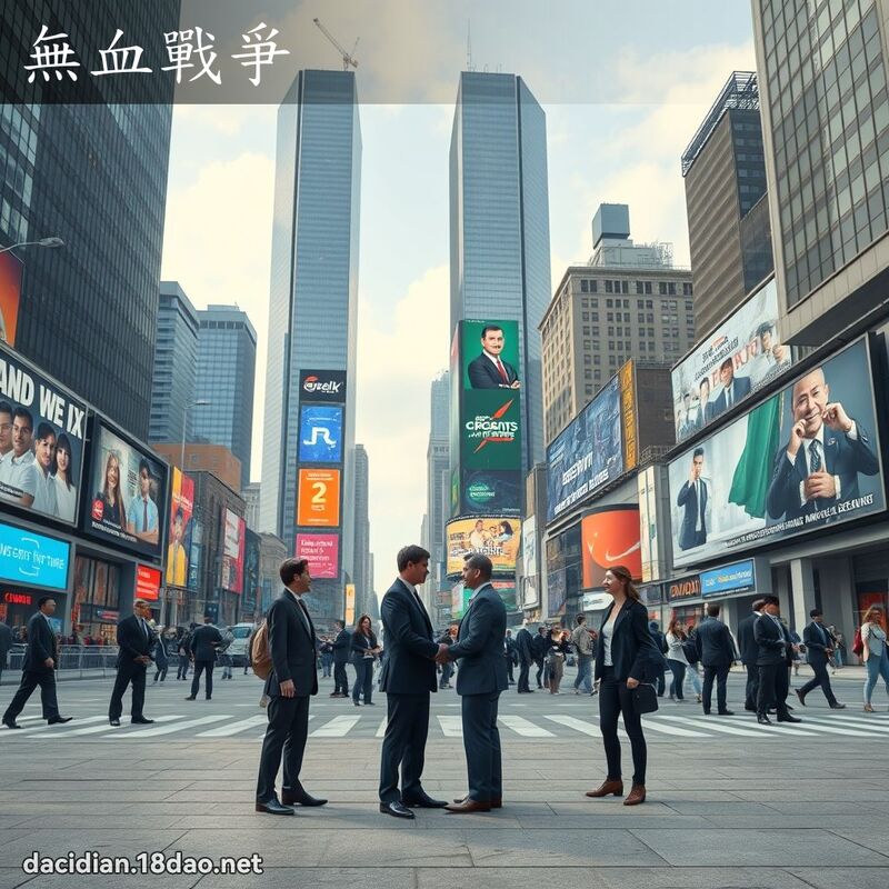 無血戰爭 - 國語大辭典配圖