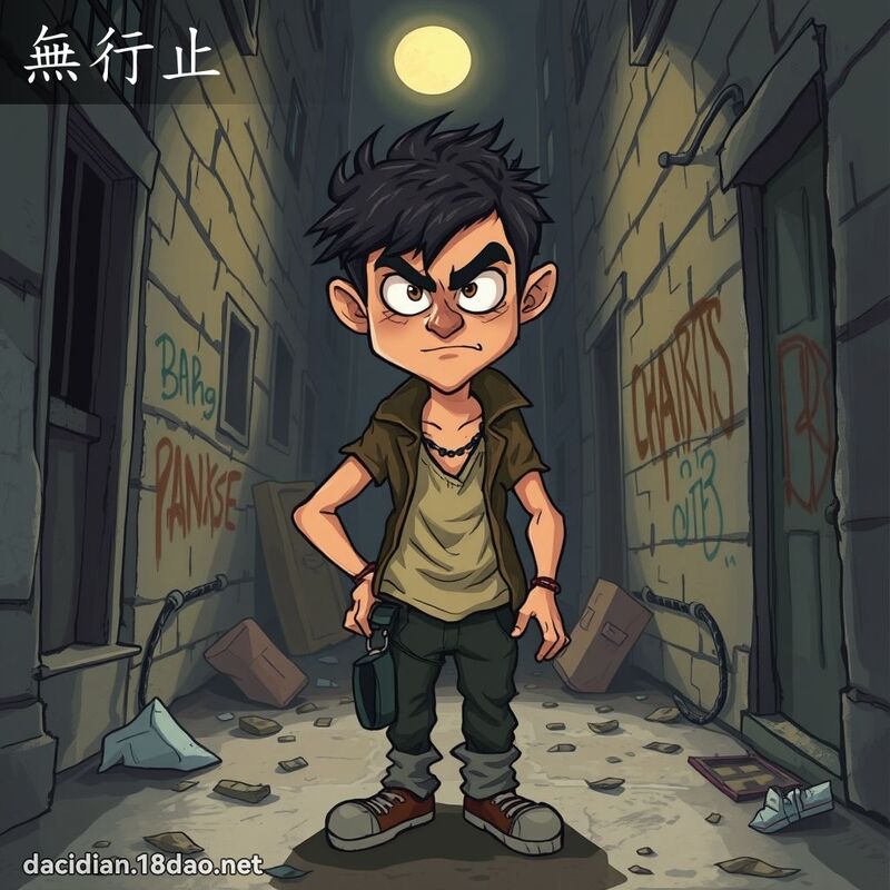 無行止 - 國語大辭典配圖