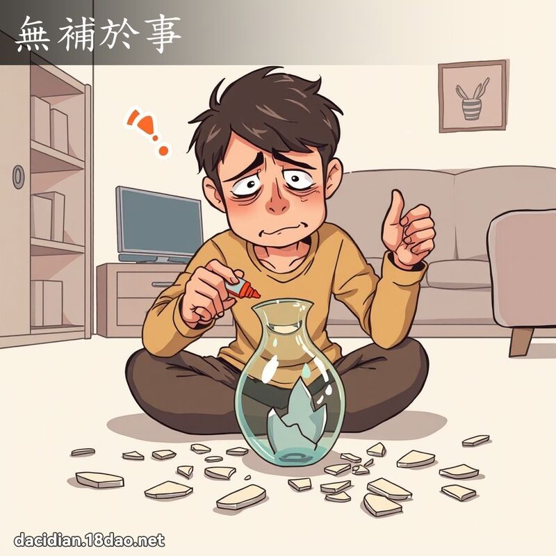 無補於事 - 國語大辭典配圖