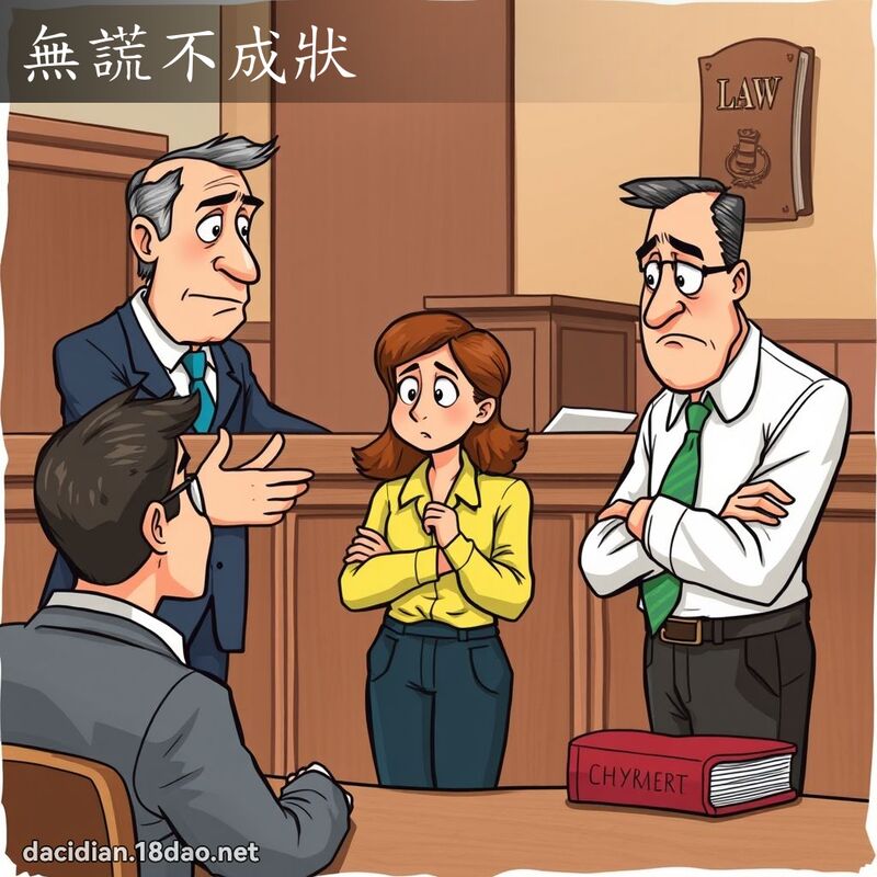 无谎不成状 - 国语大辞典配图