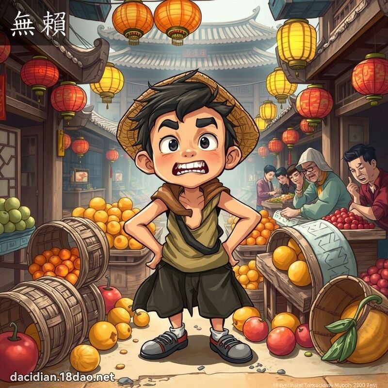 无赖 - 国语大辞典配图