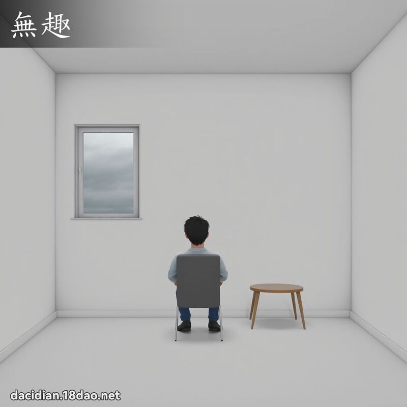 无趣 - 国语大辞典配图