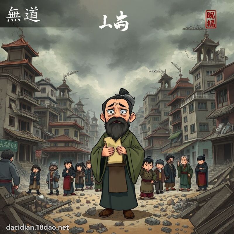 無道 - 國語大辭典配圖