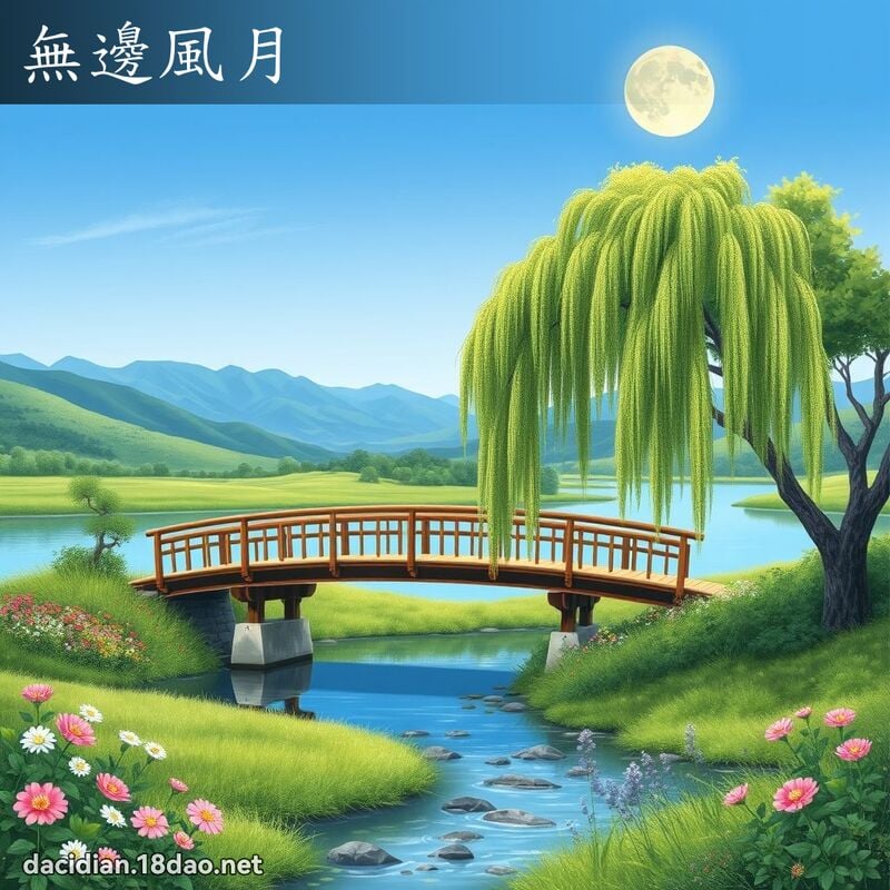 無邊風月 - 國語大辭典配圖