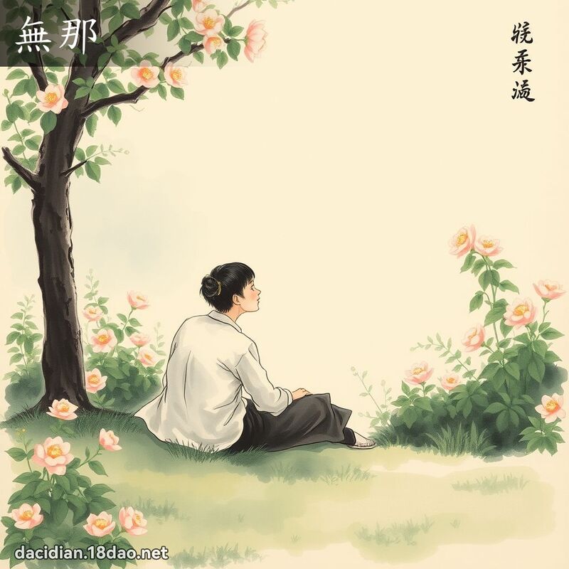 无那 - 国语大辞典配图