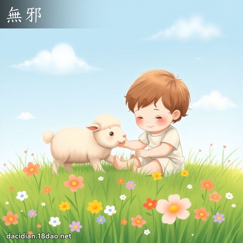 无邪 - 国语大辞典配图
